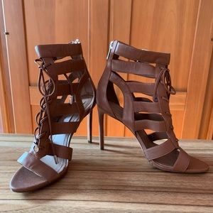 BCBGMaxAzria Ebony Stiletto Caged Sandal